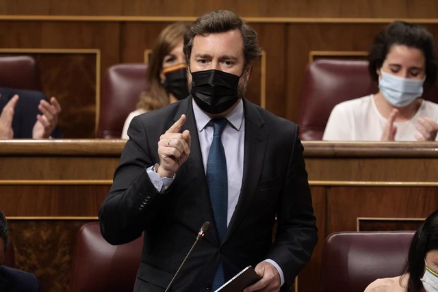 El portavoz de Vox en el Congreso, Iván Espinosa de los Monteros