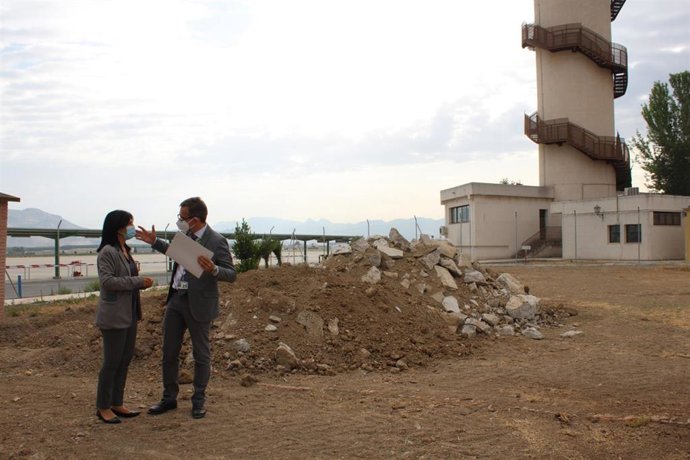 El aeropuerto de Granada inicia la obra de reforma y ampliación del edificio terminal.