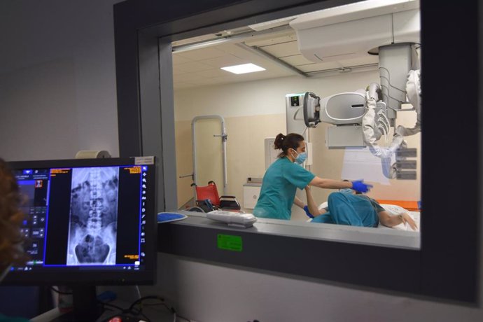 Nuevo equipo de radiología convencional del Hospital Reina Sofía de Córdoba.