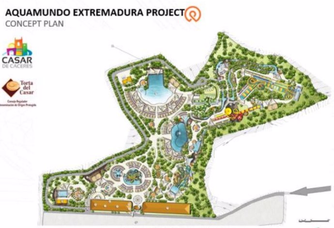 Casar de Cáceres contará con un parque acuático promovido por empresas especializadas en el sector