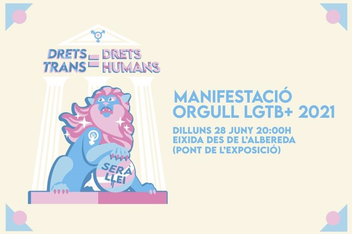 Cartel de la Manifestación del Orgullo en Valncia