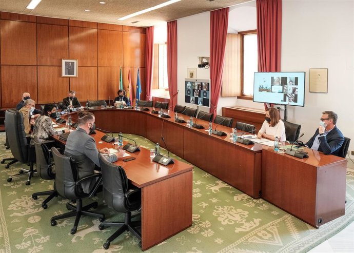 Junta de Portavoces del Parlamento andaluz. 