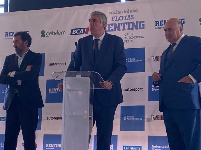 José López-Tafall (izquierda), José Vicente de los Mozos (centro) y Javier Menéndez (derecha).