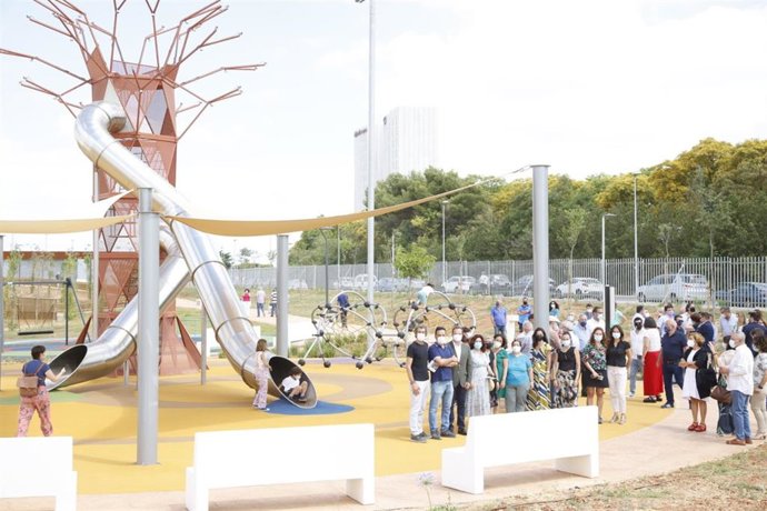 Primer día del nuevo Parque Central de Mairena