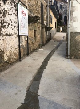 Cabezabellosa estrena pavimentación y redes de abastecimiento gracias al Plan ReActiva de la Diputación de Cáceres