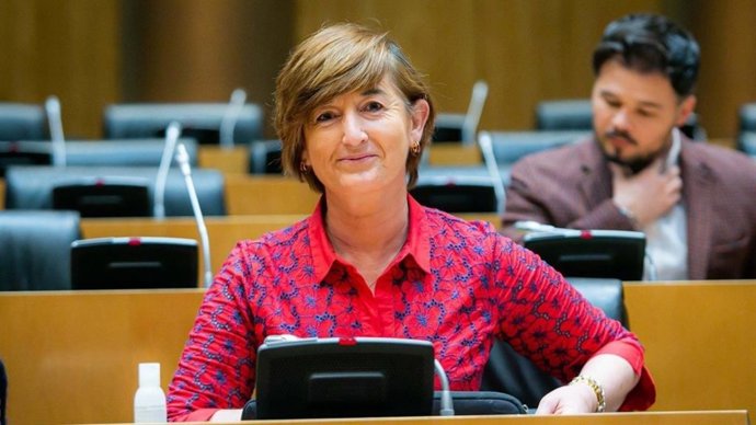 Archivo - La diputada del PNV Josune Gorospe 