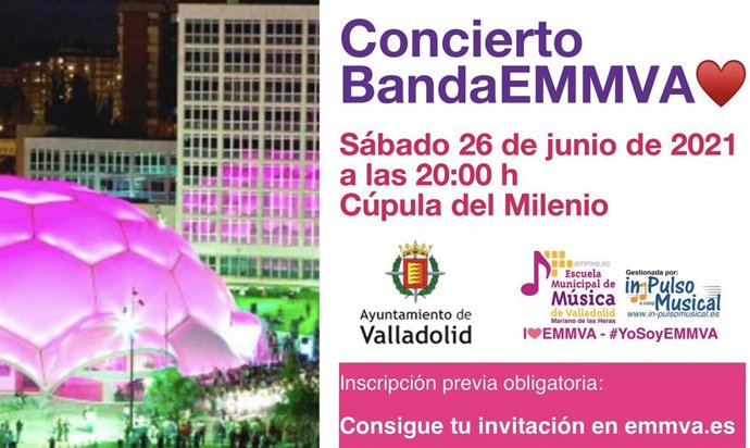 Concierto de Fin de Curso de la Escuela Municipal de Música de Valladolid.