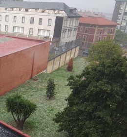Granizada en Euskadi (archivo)