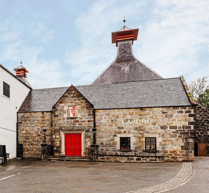 Cardhu Distillery, the Speyside home of Johnnie Walker.