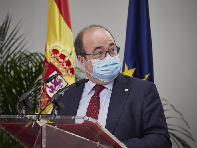 El ministro de Política Territorial y Función Pública, Miquel Iceta, en una foto de archivo.