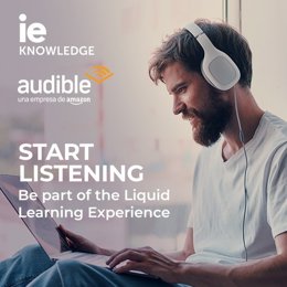 IE y Amazon firman acuerdo para la  difusión y generacion  de contenidos educativos en formato audio.
