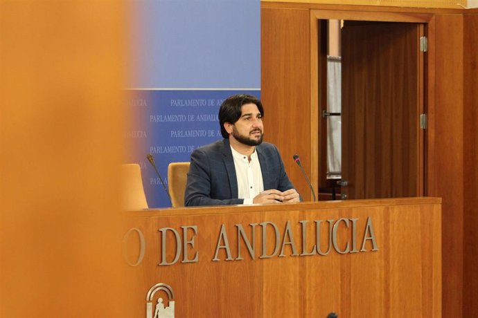 El parlamentario de Adelante Andalucía Ismael Sánchez, en una foto de archivo.