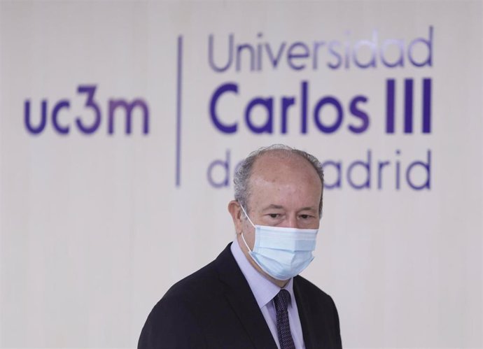 El ministro de Justicia, Juan Carlos Campo, participa en la inauguración del seminario en la Universidad Carlos III de Madrid, a 17 de junio de 2021, en Madrid, (España).