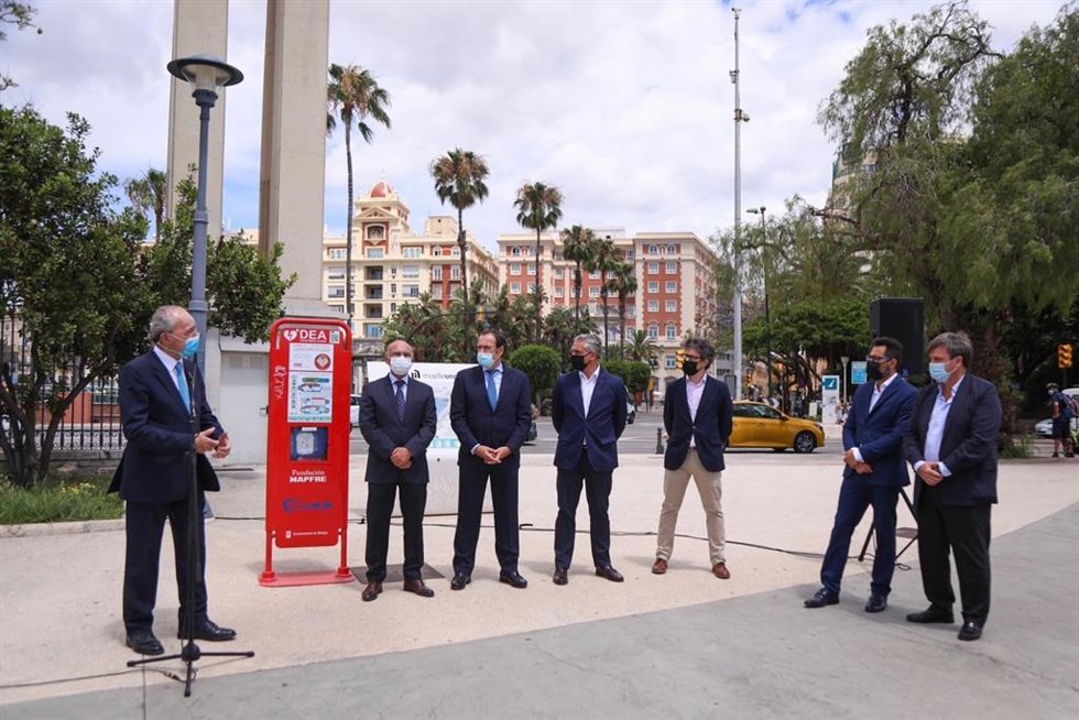 Desfibriladores en Málaga capital
