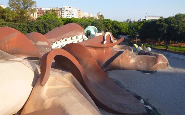 Archivo - Imagen de archivo del parque Gulliver de València. 