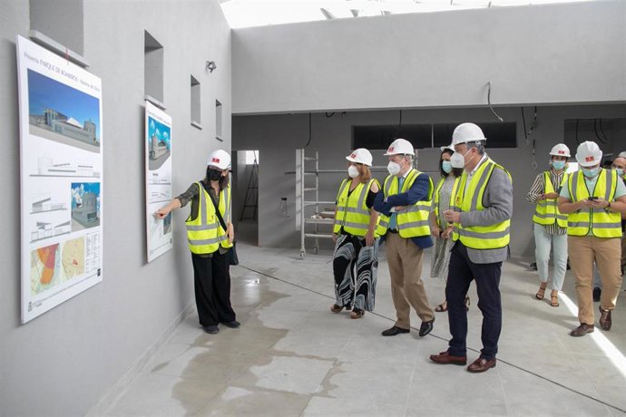 Visita a las obras de Mairena del Alcor