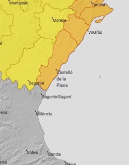 Avisos activos en Castellón