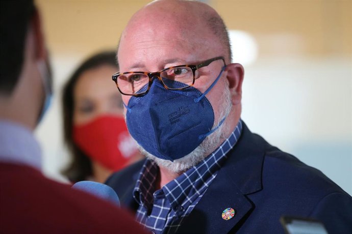 Archivo - El Secretario General de UGT Madrid, Luis Miguel López Reillo durante un encuentro en la sede de UGT, a 27 de abril de 2021, en Madrid (España). La reunión forma parte de la agenda electoral del PSOE para los comicios regionales del próximo 4 