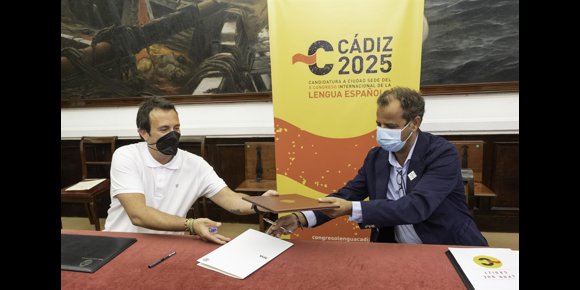 2. El alcalde de Cádiz agradece la adhesión de RTVA a la candidatura de Cádiz como sede del X Congreso de la Lengua