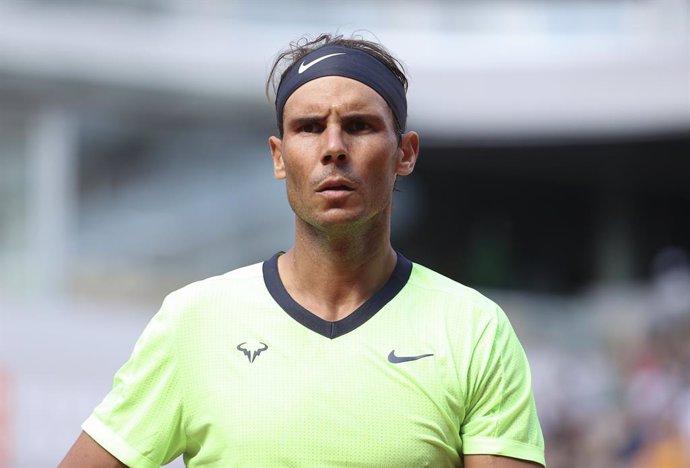 Rafael Nadal of Spain during day 11 of the French Open 2021, Grand Slam tennis tournament on June 9, 2021 at Roland-Garros stadium in Paris, France - Photo Jean Catuffe / DPPI