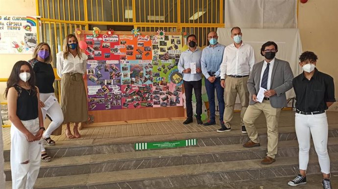 El colegio Nuestra Señora del Rosario de Domingo Pérez  prepara una "cápsula del tiempo"