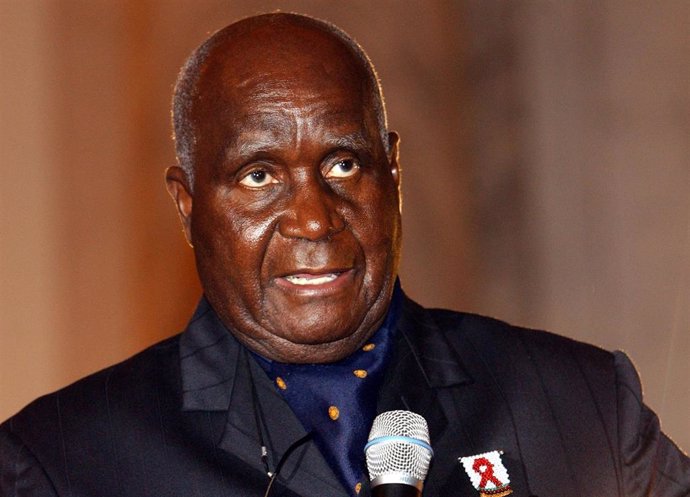 Archivo - El expresidente de Zambia Kenneth Kaunda.