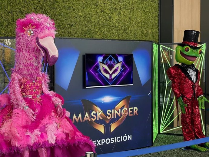 Máscaras y trajes del programa televisivo 'Mask Singer'.