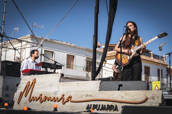 Archivo - Actuación en el marco del Festival Murmura de Almería
