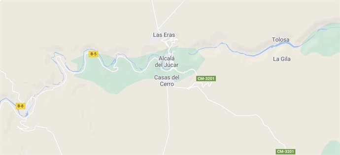 Imagen de Alcalá del Júcar en Google Maps