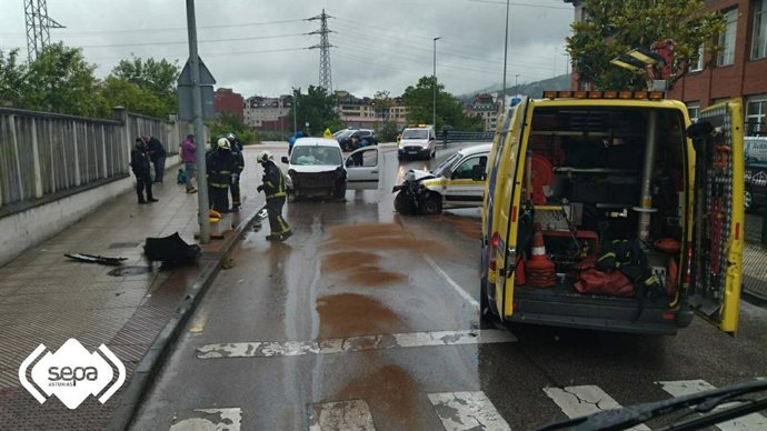 Accidente en Langreo