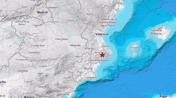 Moviment sísmic a Alcoleja