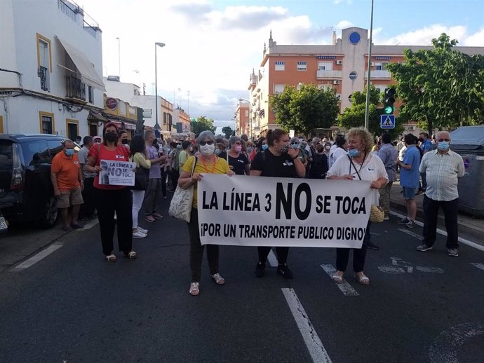 Protesta vecinal en San Jerónimo