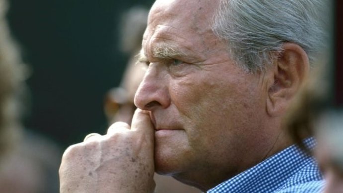 Archivo - Giampiero Boniperti, exjugador y expresidente de la Juventus