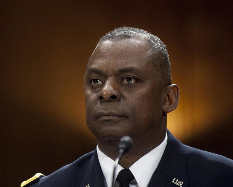Archivo - El secretario de Defensa de EEUU, Lloyd Austin