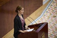 Mónica García avisa a Ayuso que hará "una oposición férrea" y augura un gobierno "tan corto como infructuoso"