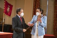 Masías se estrena como alcaldesa de Ciudad Real defendiendo su pacto con PSOE como "un compromiso inteligente"