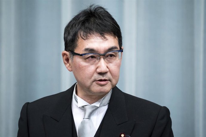 Archivo - Katsuyuki Kawai, exministro de Justicia japonés