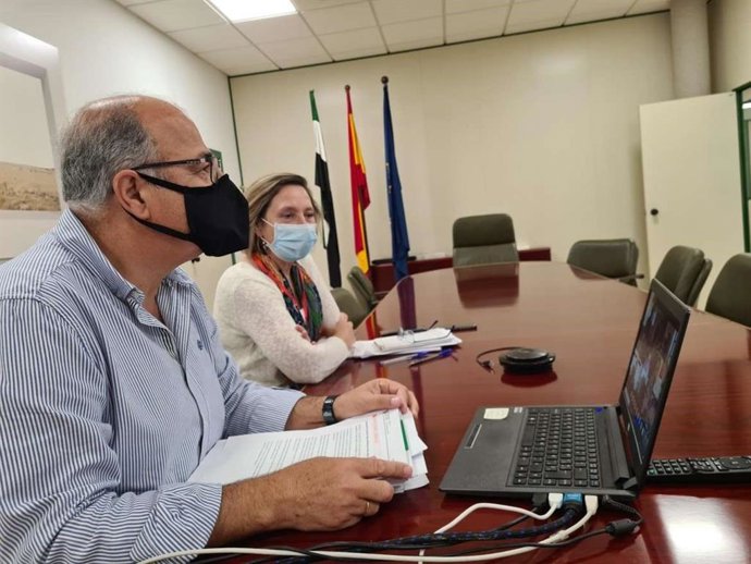 El director general autonómico de Política Forestal, Pedro Muñoz Barco, en el Consejo Extremeño de Caza