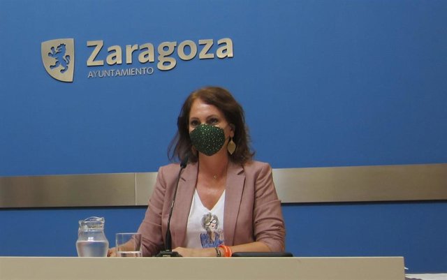 La consejera de Economía, Innovación y Empleo del Ayuntamiento de Zaragoza, Carmen Herrarte.