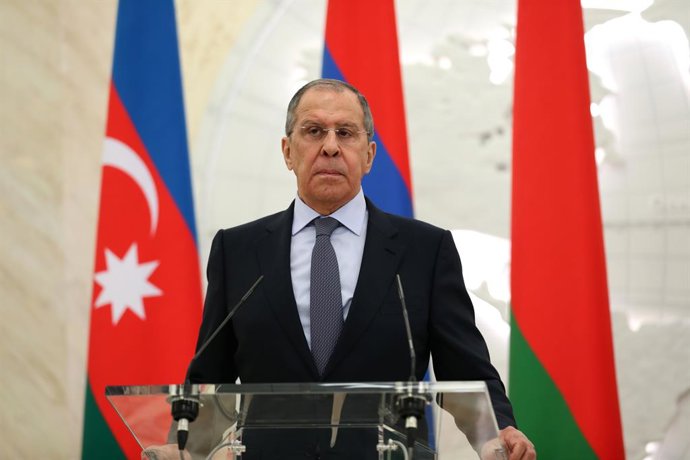 Archivo - El ministro de Exteriores ruso, Sergei Lavrov.