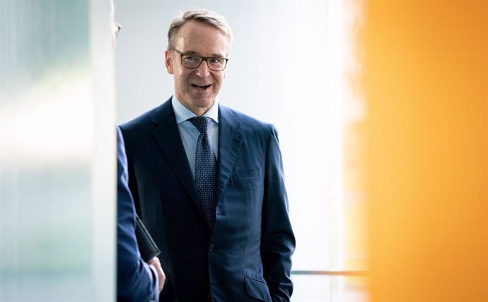 Archivo - 23 September 2020, Berlin: President of the Deutsche Bundesbank Jens Weidmann arrives for the weekly cabinet meeting at the Federal Chancellery. Photo: Kay Nietfeld/dpa