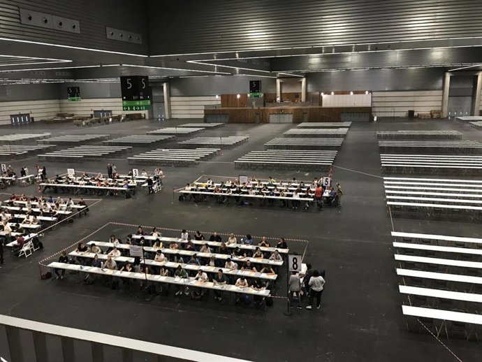 Archivo - Pruebas en una OPE anterior.