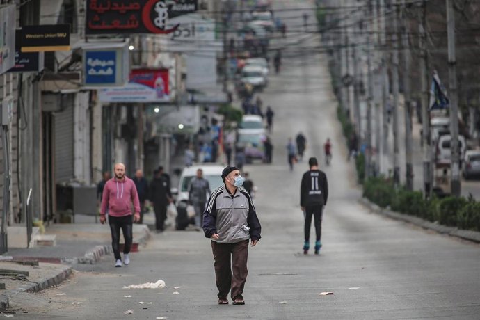 Archivo - Coronavirus en la Franja de Gaza 