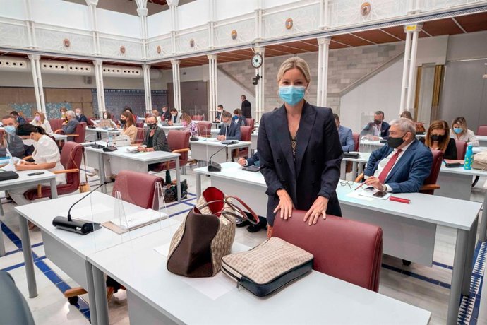 La coordinadora de la formación naranja, Ana Martínez Vidal