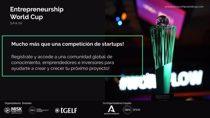 Cartel promocional de la Copa Mundial del Emprendimiento