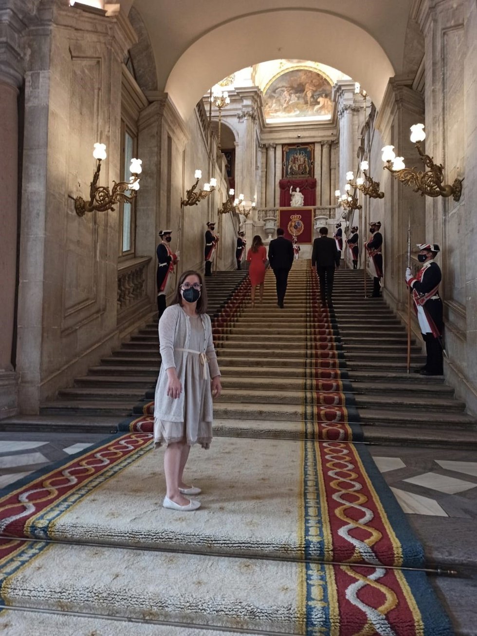 La valenciana Marta Muñoz, primera persona con síndrome de down en recibir la Real Orden del Mérito Civil.
