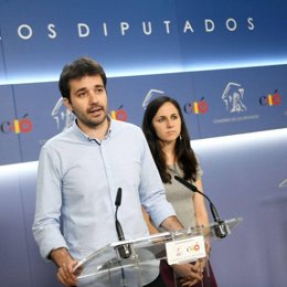 El diputado murciano de Podemos, Javier Sánchez Serna