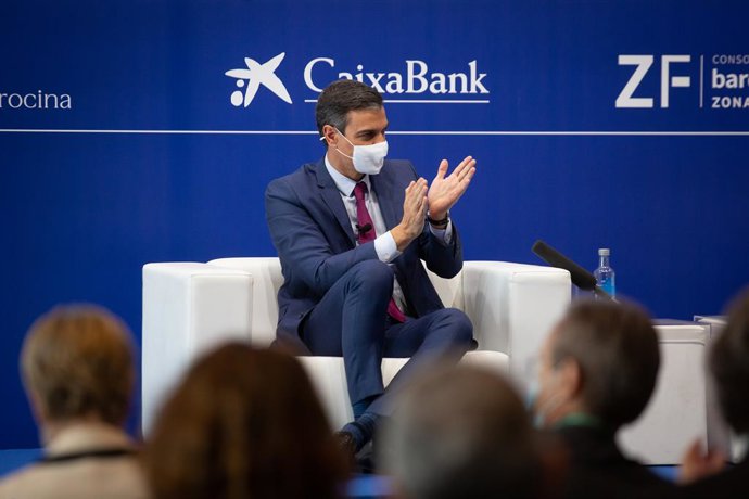 Arxiu - El president del Govern espanyol, Pedro Sánchez, en la XXXVI Reunió del Cercle d'Economia.