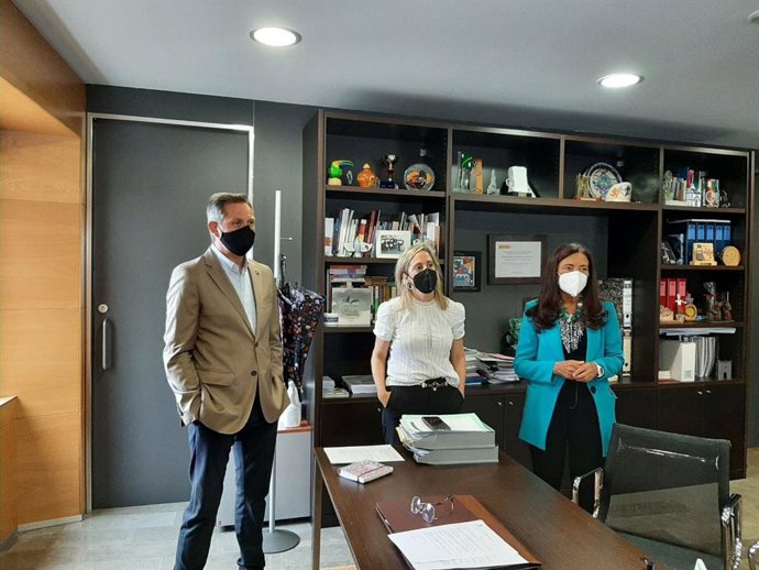 El delegado del Gobierno en Galicia, José Miñones, este viernes en Viveiro (Lugo)