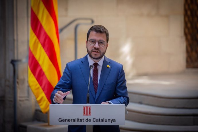 Arxiu - El president de la Generalitat, Pere Aragons.